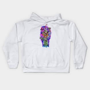 strange tattoo Kids Hoodie